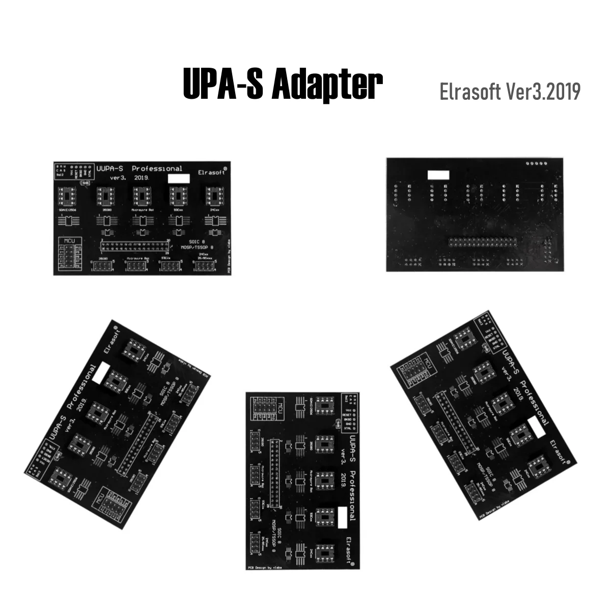 

Универсальный адаптер UUPA-S UPA Eeprom с 8-контактным кабелем Soic SOP8 для программатора ЭБУ UPA-USB
