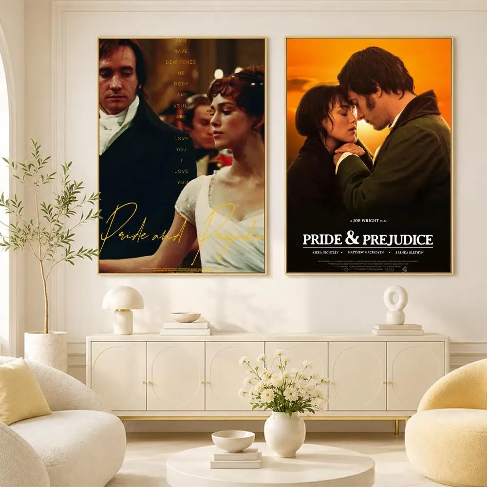 Pride and Prejudice Retro TV movie Poster Room Home Decoration Interior Wall Art Printing Garage Posters Gift