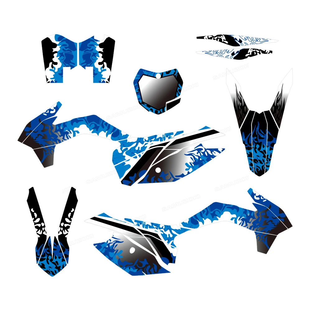 

Motorcycle Body Decoration Graphics Decals Stickers Fit for KTM 125 150 250 300 350 450 SX XC SXF XCF 2013-2015