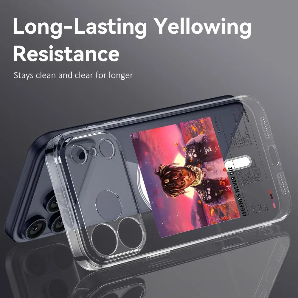 J-Juice WRLD Singer Album Phone Case for iPhone 17 16 15 14 13 12 11 Pro Max Plus Clear Magnetic Shockproof Scratch-Resistant view 4