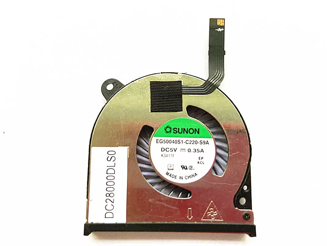 For   DELL XPS 11-9P33 EG50040S1-C220-S9A 0K81W6 Laptop CPU GPU Cooling Fan Heatsink Fan Cooler