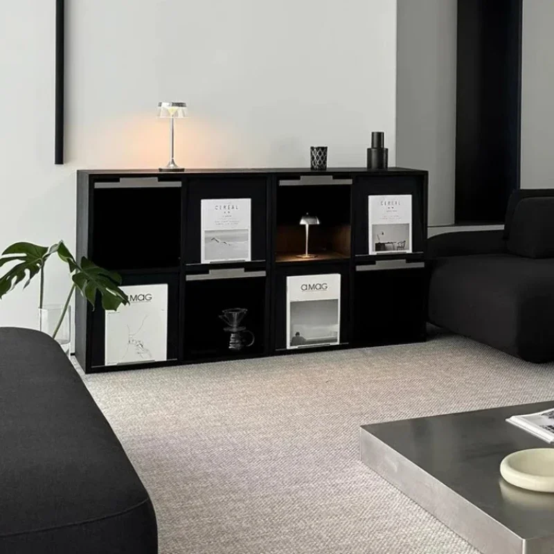 

Japanese Rustic Living Room Cabinets Storage Wooden Modern Living Room Cabinets Space Saving Armoire Rangement Furniture Home