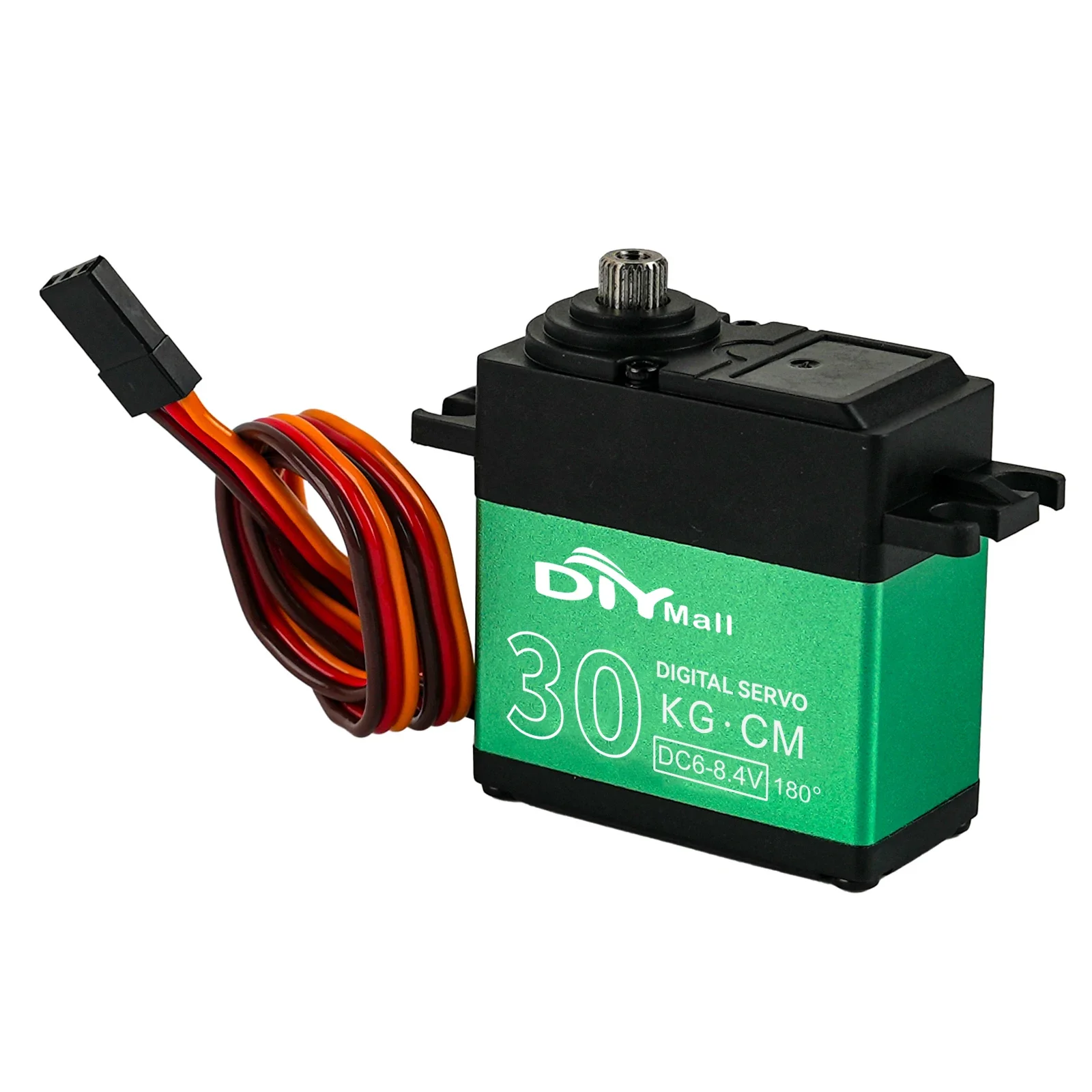 25T Arm + TD-8830MG Digital Servo Motor Metal Gear 30KG 4.8-8.4V 180/270/360 Degree For 1/8 1/10 RC Car/Crawler/Robot Aircraft