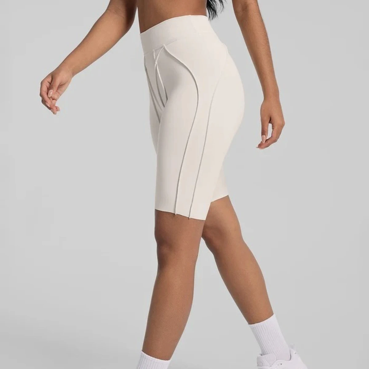 Customized LOGO women's five-point pants hip-lifting yoga shorts high-waisted sports running fitness training cycling shorts