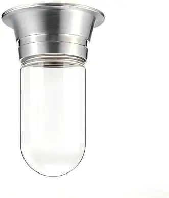 

2PC Restaurant Canopy Hood Light with Tempered Glass Globe