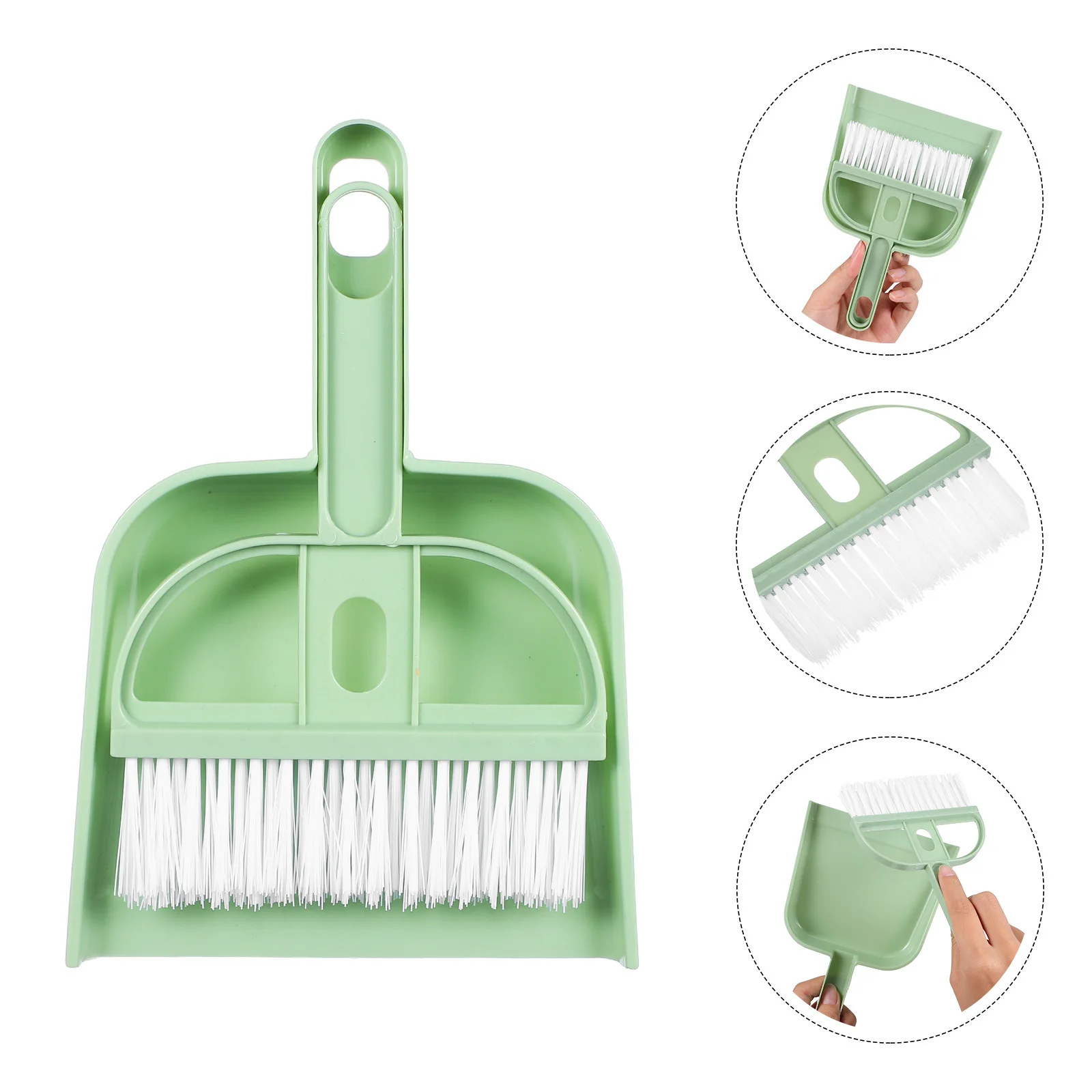 

1Set Bunny Cage Broom Multi-Use Cleaning Tool Portable Pet Litter Box Cleaner Small Broom Dustpan Hamster Cage Cleaner