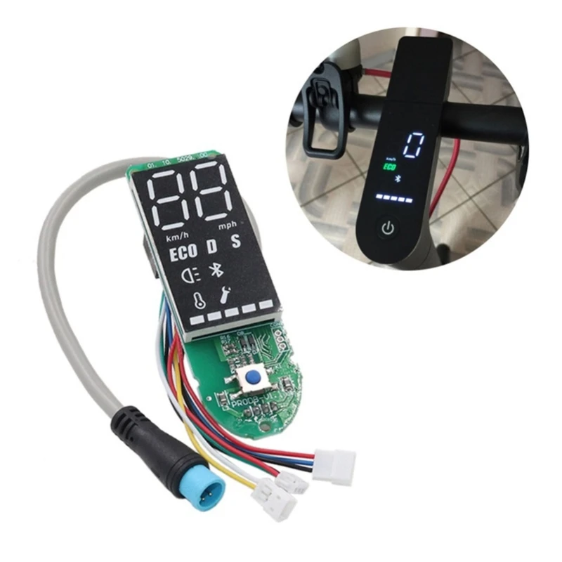 Bluetooth-compatible Dashboard With Screen Meter Electric Scooter Circuit Board Accessories Fit for M365 1S PRO2 Dropship