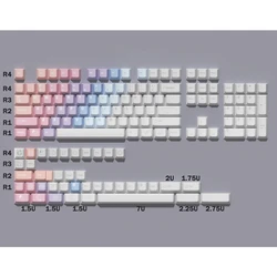 144 Keys GMK Dreams Gradient Keycaps Cherry Profile PBT Dye Sublimation Mechanical Keyboard Keycap For MX Switch 61/64/68/75/84