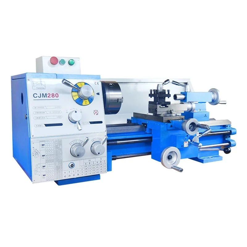 multi-function micro-meter metal woodworking small machine tool 220v household small bead machine CNC lathe