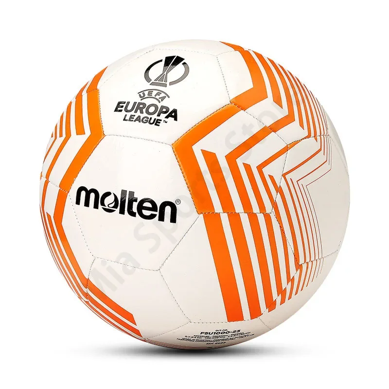 Original Molten Size 4/5 Football European League Match Futsal Soccer Balls for Youth Adults Standard Footballs Free Gifts