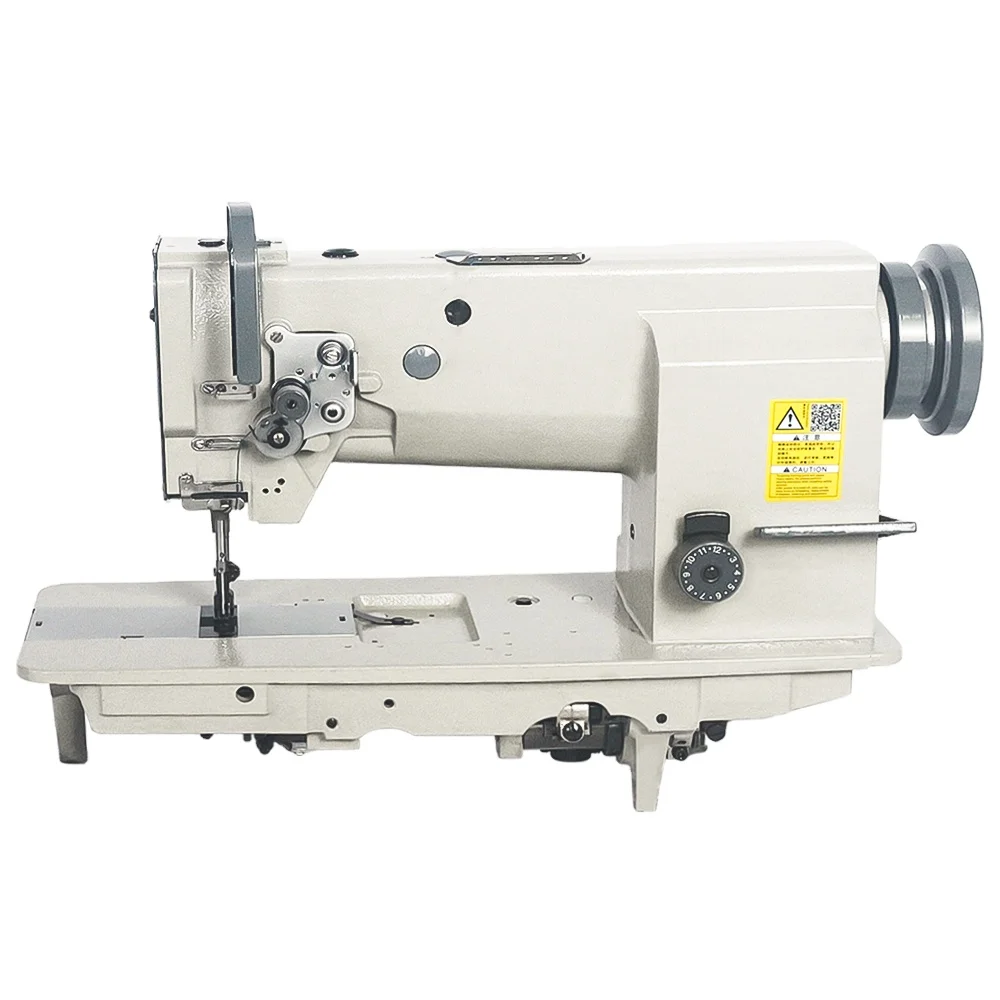

Single Needle Lockstitch Flat Bed Industrial Sewing Machine 750w Motor Mechanical High-Speed for Leather Handbags Backpacks