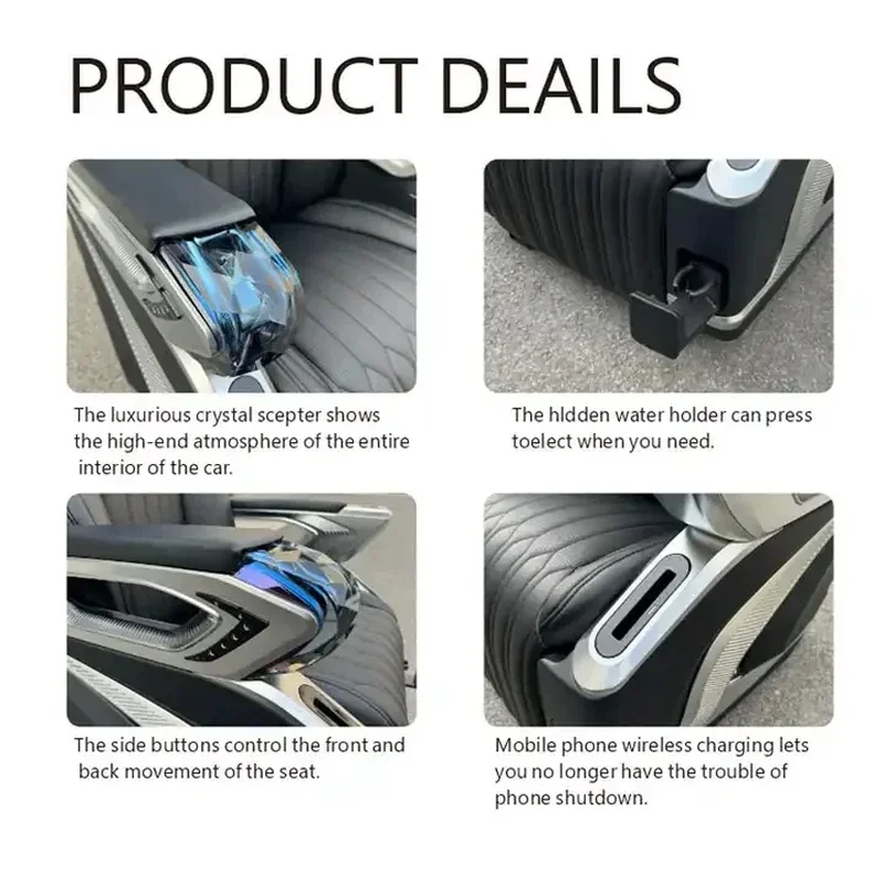 Auto Parts Hot Selling Custom Luxury Reclining Business Car Seat Multiple Colors Modified Auto Seats