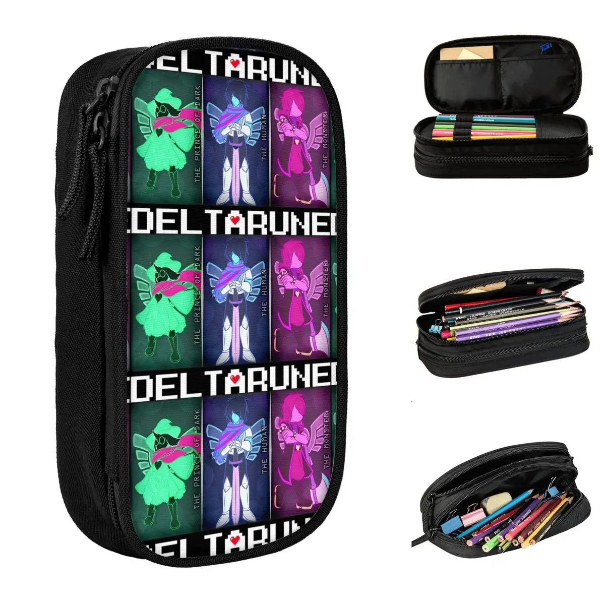 linda-caixa-de-lapis-lancer-deltarune-caixa-de-caneta-verde-casos-de-lapis-escolares-criancas-ziper-grafico-material-escolar