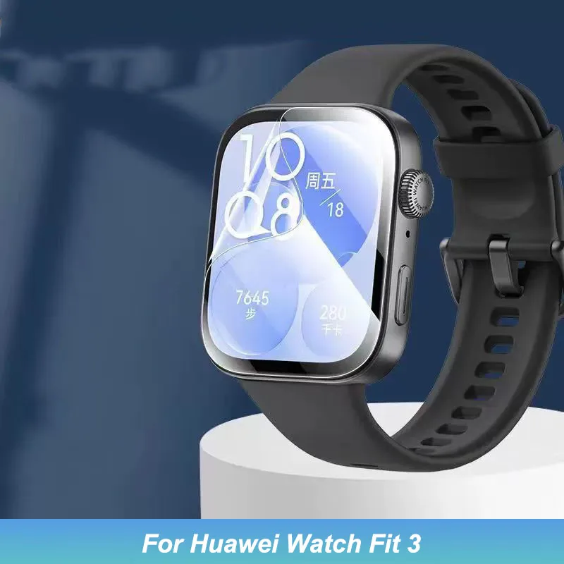 2 pcs Screen Protector Hydrogel Film for Huawei Watch Fit 3 Full screen film coverage High-definition film for Huawei Watch Fit3