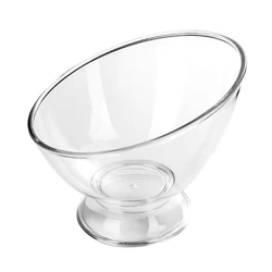 Diagonal Salad Bowl Plastic Break Resistant Clear Bowls Japanese Fruit Rice Serving Bowls Storage DropShipping