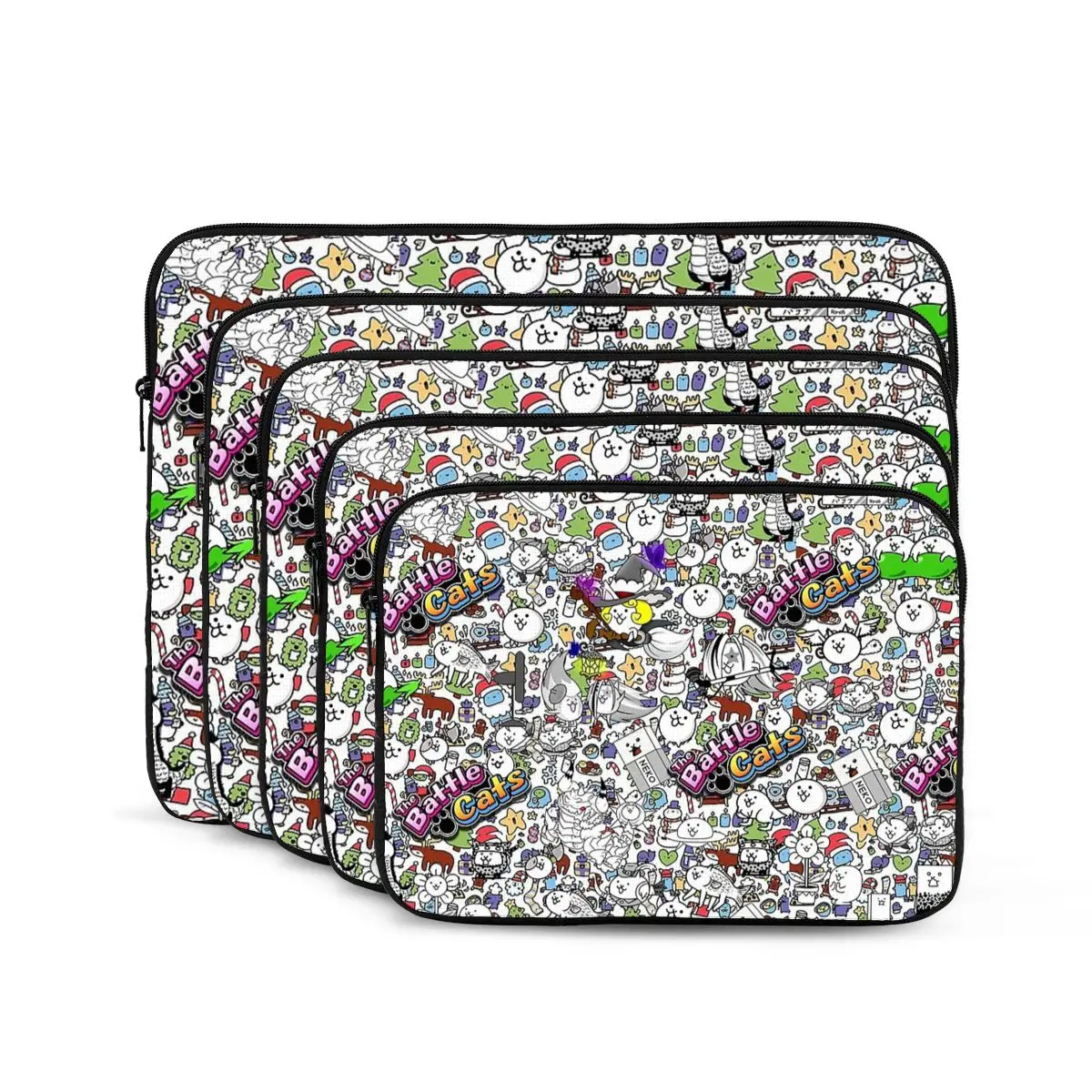 

Battle Cats Notebook Laptop Bag Case Pouch For Macbook Air Pro Tablet Shockproof Case Bag