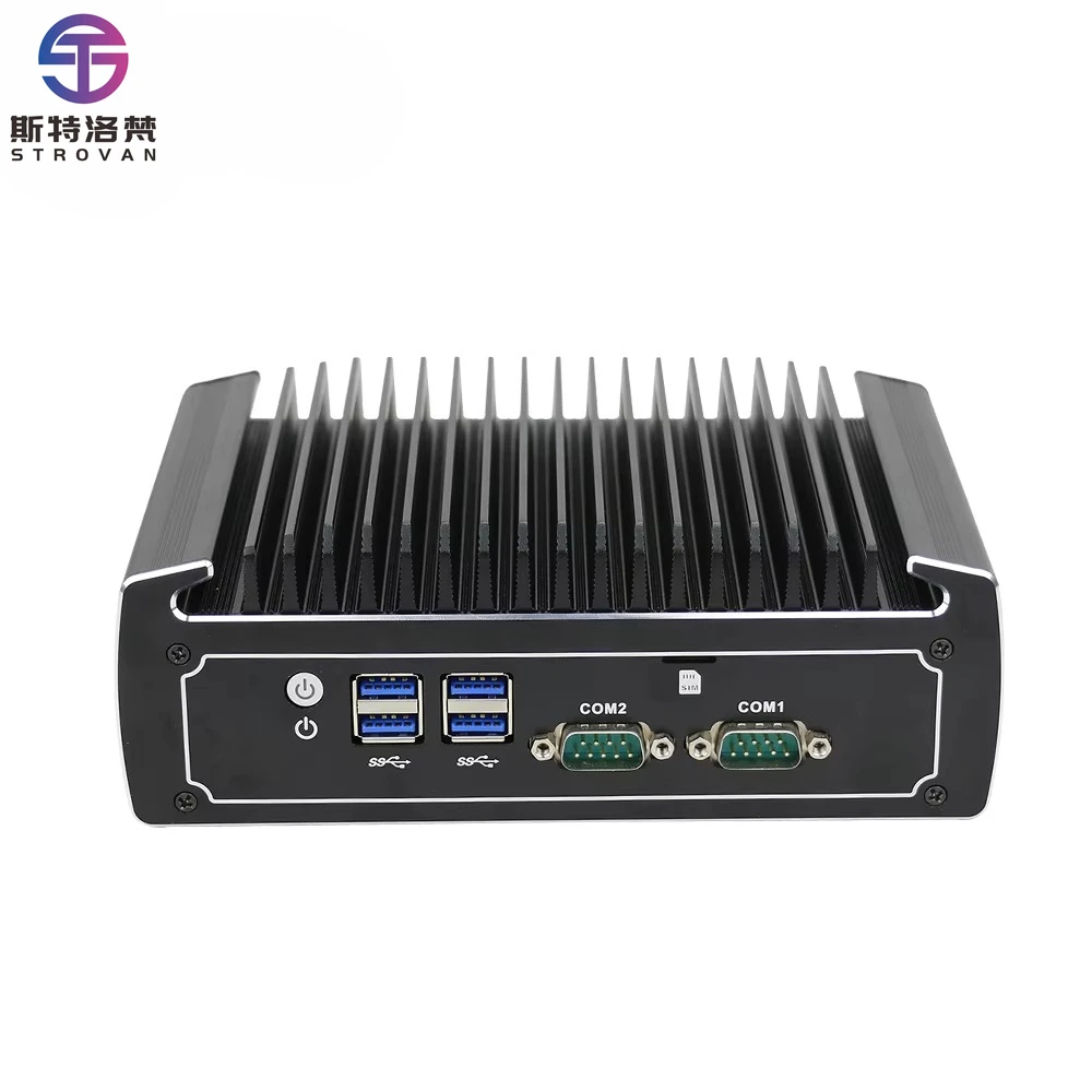 

Mini Fanless Computer Core I7 I5 10th Processor Support 2 COM Optional Embedded PC with VESA Mount I5 Desktop Pc Support Win 11