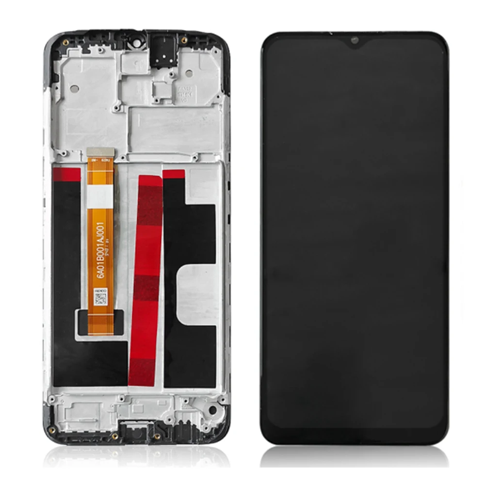 

6.53 inch LCD Screen Display Digitizer Assembly with Frame Part for Oppo A9 (2020) / A11x