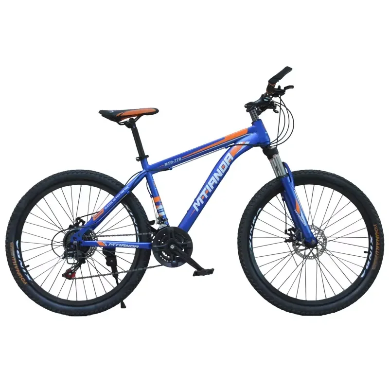 New Dual Disc Brake Mountain Bike Adult 26-inch Road Bike