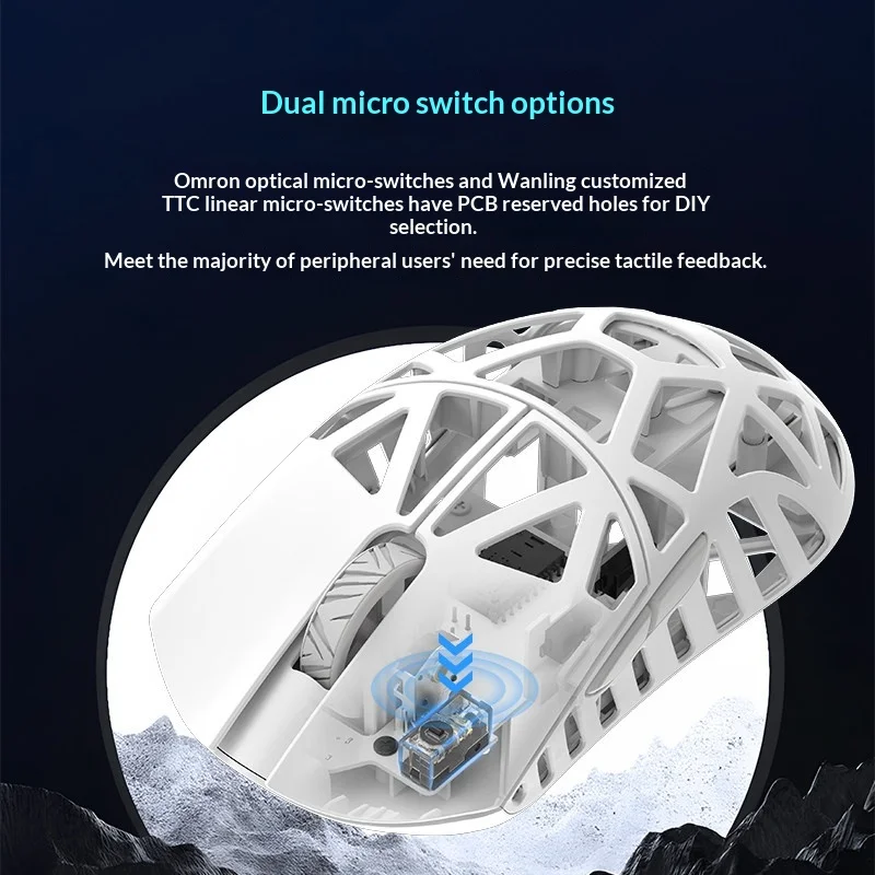 WLMOUSE Beast X Pro 39g Magnesium Wireless Gaming Mouse – Ultra-Light, PAW3950HS, 8K Receiver, Omron Optical Switches