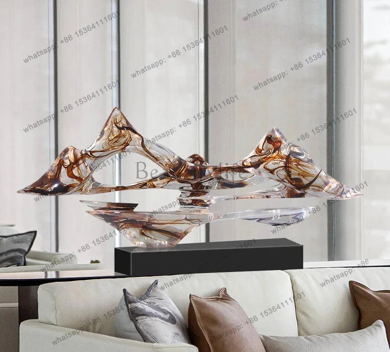 hotel lobby ornament home jewelry resin rockery living room porch partition desktop decoration