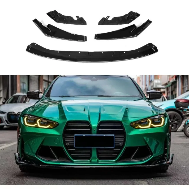 

For BMW G80 20-25 Competition Style Front Lip Spoiler with No-Drill Installation Direct Fit Exterior Styling Body Upgrade Parts