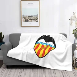 Cf Valencia New Selling Custom Print Flannel Soft Blanket Logo