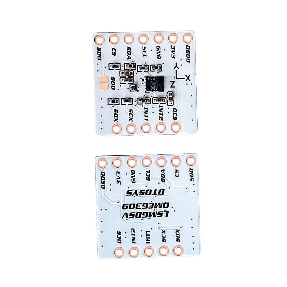10PCS LSM6DSV + QMC6309 Module for SlimeVR Trackers and for Smol Slime Trackers, Replacement ICM-45686 + QMC6309 Module