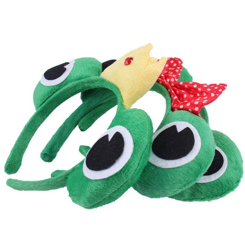 Halloween Frog Performance Cosplay Costumes Anime Frog Princess Headband Bow Tie Gloves Kawii Animal Prince Set Birthday Gifts