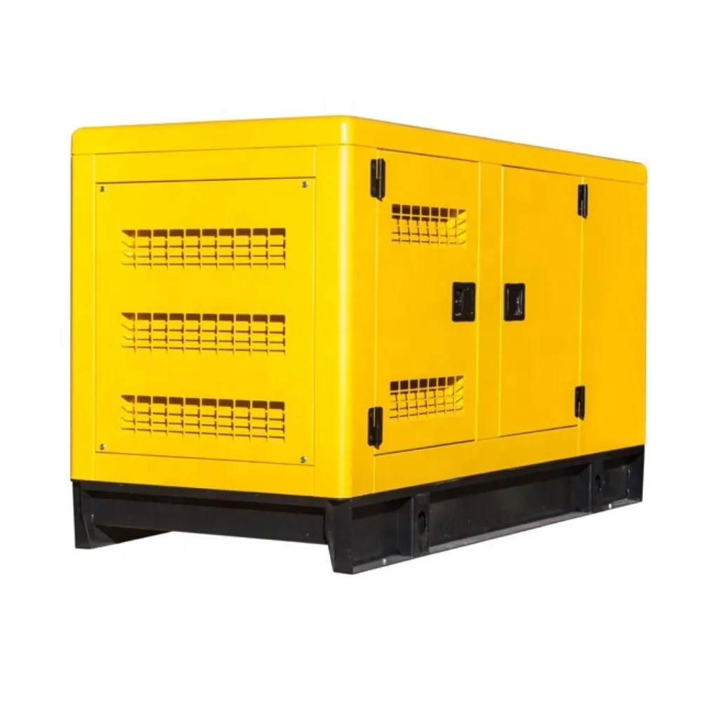 High Power Diesel Generator Set 30kW 50KW Silent Type Three Phase Electric Start Fuel Efficient Backup Power for Industrial Use