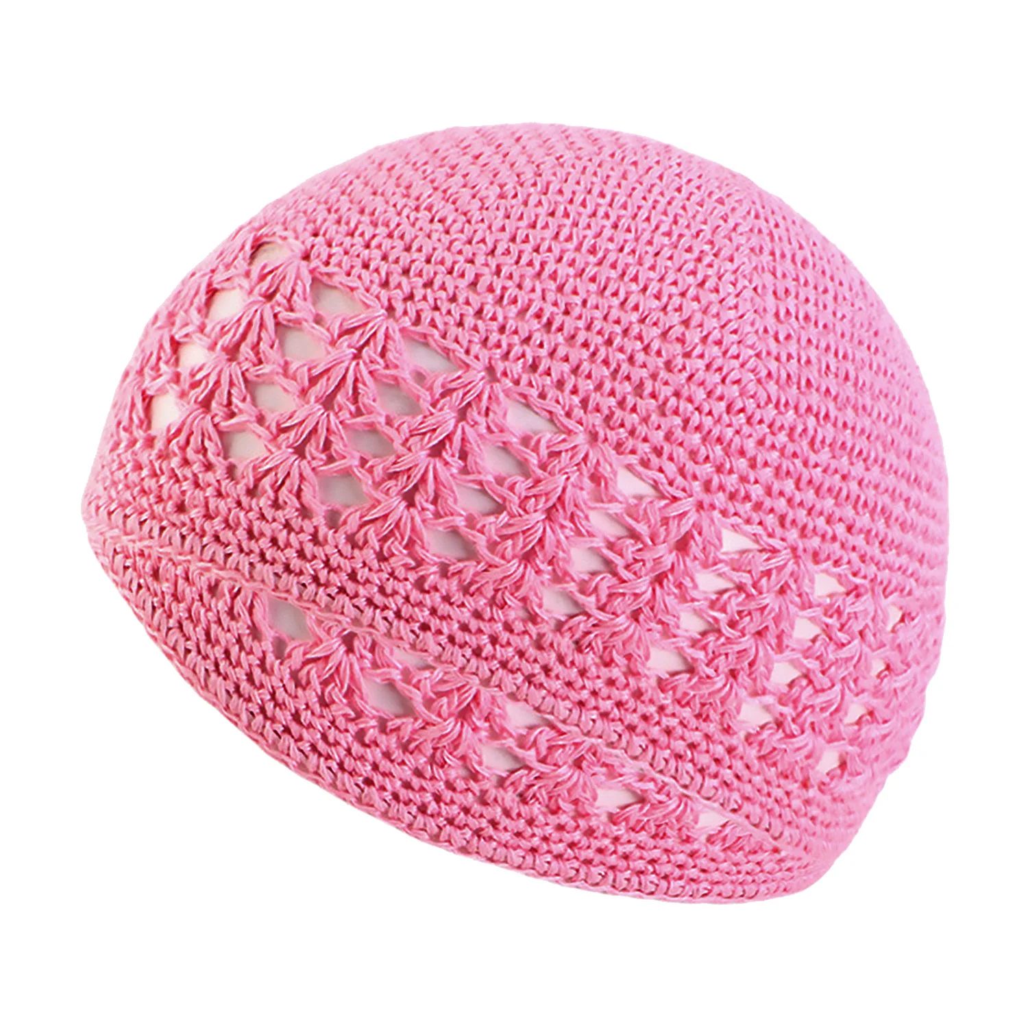 Neue Kufi-Mütze, einfarbig, für Damen und Herren, Gebetsmütze, islamische Mütze, Kufi-Mütze, gehäkelt, handgefertigt, Winteraccessoire, hält warm. – Detail 8