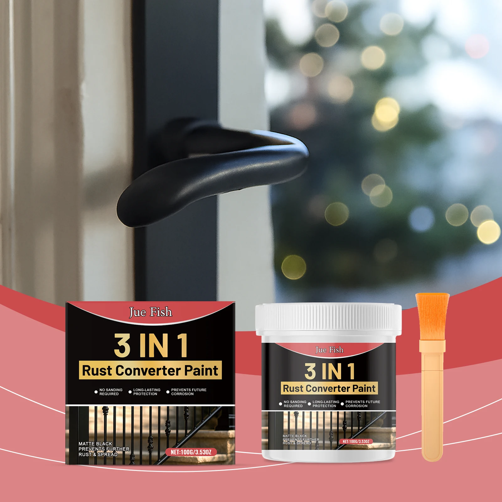 

Water-Based Metal Primer - Rust Inhibitor Primer for Rust Prevention, Waterproofing, Deep Protection & Corrosion Resistance