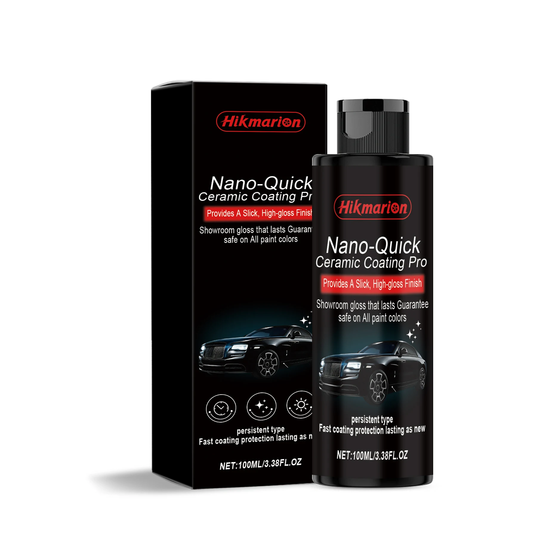 Car Nano Ceramic Coating Advanced Liquid Crystal Glass Hydrophobic Dust Proof Protective Layer For Protection Long Lasting Gloss