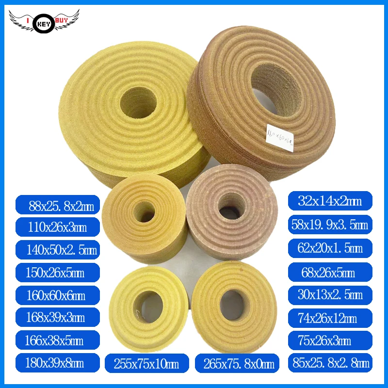 2pcs/Lot   88x25.8  168x50  110x25.5mm  Flat Type 140x50mm Spider Speakers Wave Shrapnel Fix Damper DIY Repair Accessories