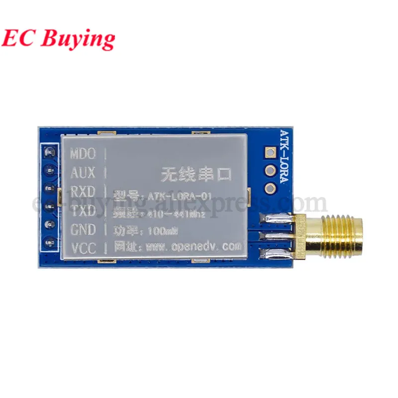 ATK-LORA-01 LORA Wireless TTL Serial Port Kommunikationsmodul SX1278 410-441 MHz Wireless-Modul 3000 Meter – Detail 17