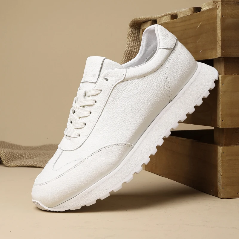 

New Men's Casual Shoes Solid Color Versatile Trendy Forrest Gump Shoes 250333