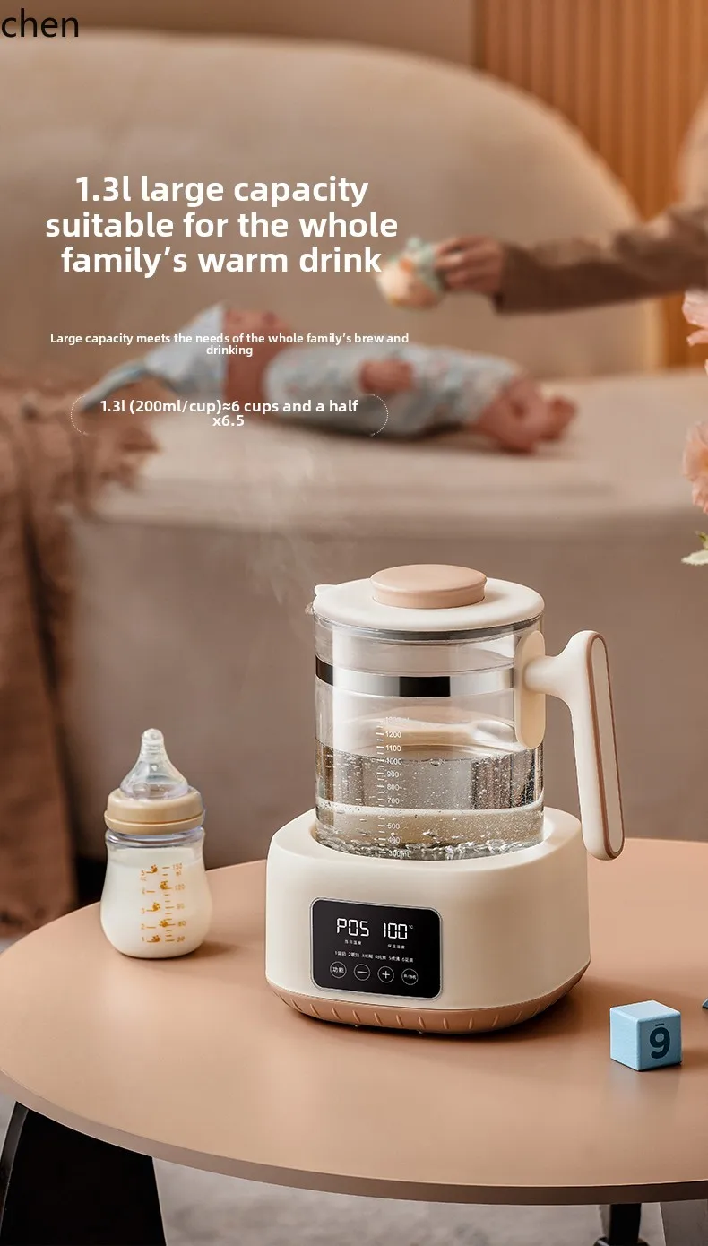 Электрический чайник с температурой ZML, бытовой интеллектуальный автоматический теплоизоляционный аппарат для вспенивания молока, кондиционер для детского молока