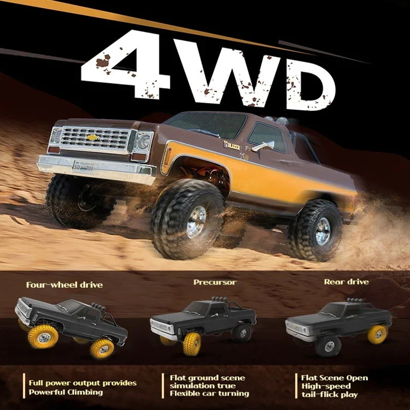 Series New Rc Remote-Controlled 4WD Drive Off-Road Variable Speed Electric Elephant Climbing Car