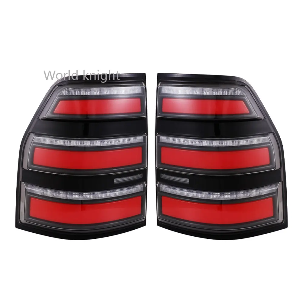 2 Pcs Car LED Tail Light Rear Running Light Brake Reverse Dynamic Turn Signal For Mitsubishi Pajero  V93 V97 2006-2020