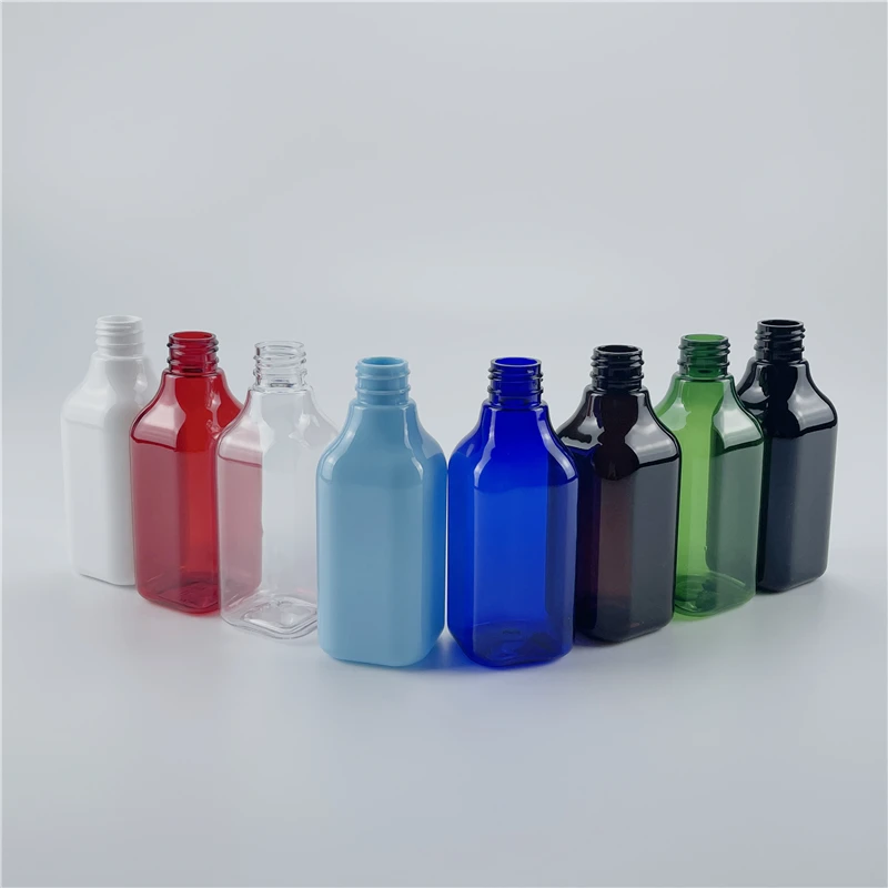 Multicolor 200ML X 25 Empty Plastic Spray Bottles For Cosmetics Vaporizer Sprayer Refillable Bottles Perfume Container Atomizer