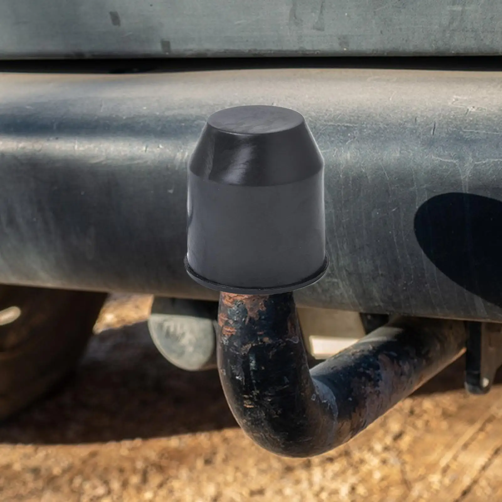 

50mm automatic towing rod ball cap Protective Cover Tow Ball Protector Replacement Parts Towing Hitch Cover Protective Cap