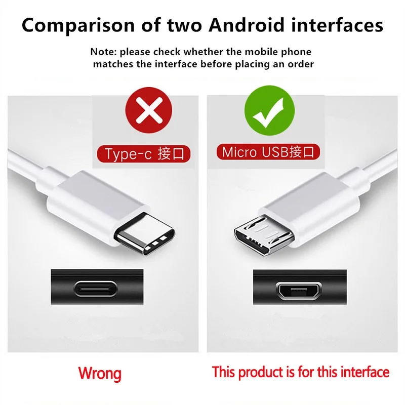 3A Micro USB Cable Fast Charging Wire Mobile Phone Line USB Adapter Cable Cord For Samsung Xiaomi  Android Charger Cables Cord
