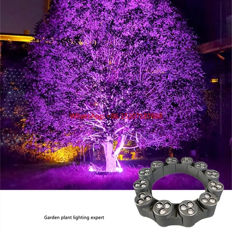 12W Dmx512 Ring Led…