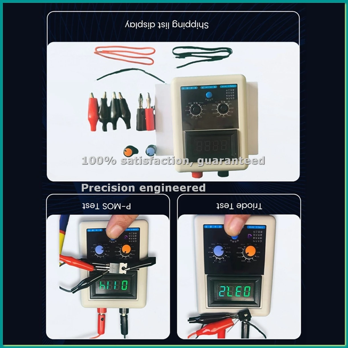 Igbt Voltage Transistor Tester Diode Mos Transistor Led Withstand Voltage Transistor Withstand Voltage Dc 50-3700V A W-AC17