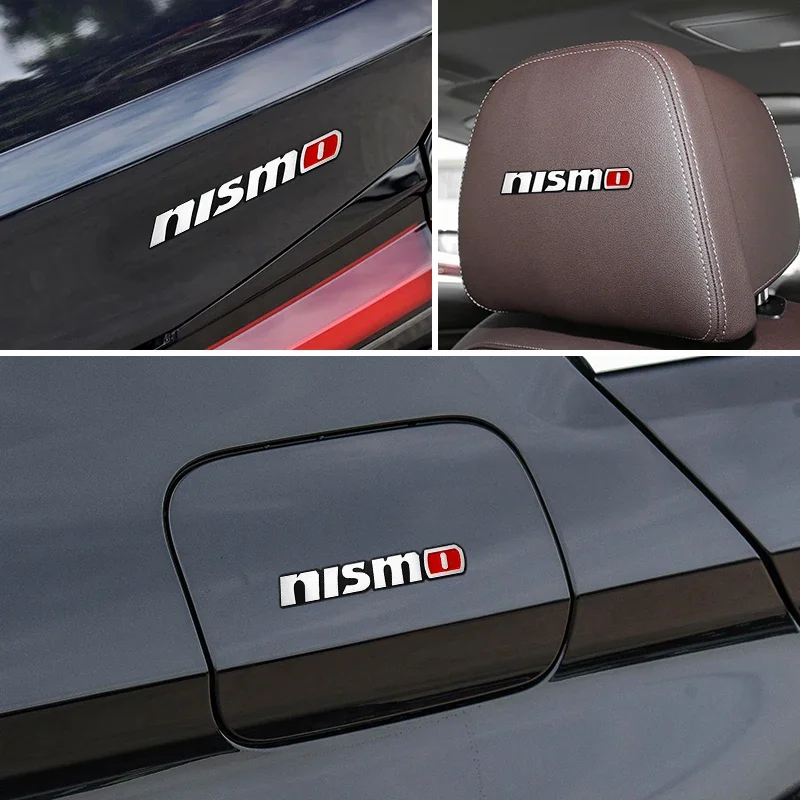 Car Brake Caliper Badge Stickers Heat Resistant Cover Decorate For Nissan Nismo Almera Juke Qashqai Tiida X Note Teana 350Z 370Z