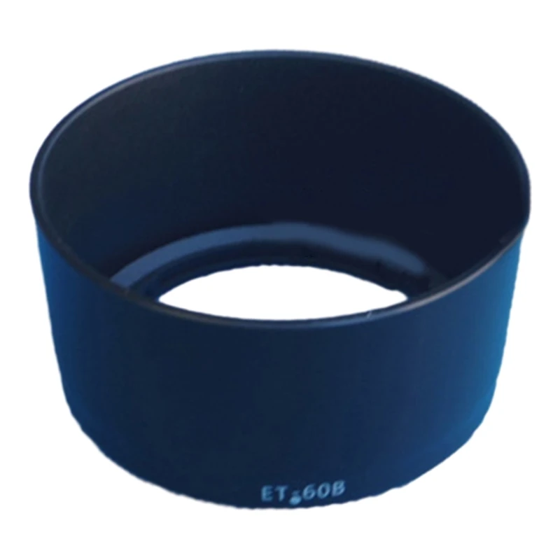 

Bayonets Lens Hood ET-60B Camera Lens Protector Durable ABS Lens Shade Improve Photography for RF-S 55-210 F5-7.1 IS