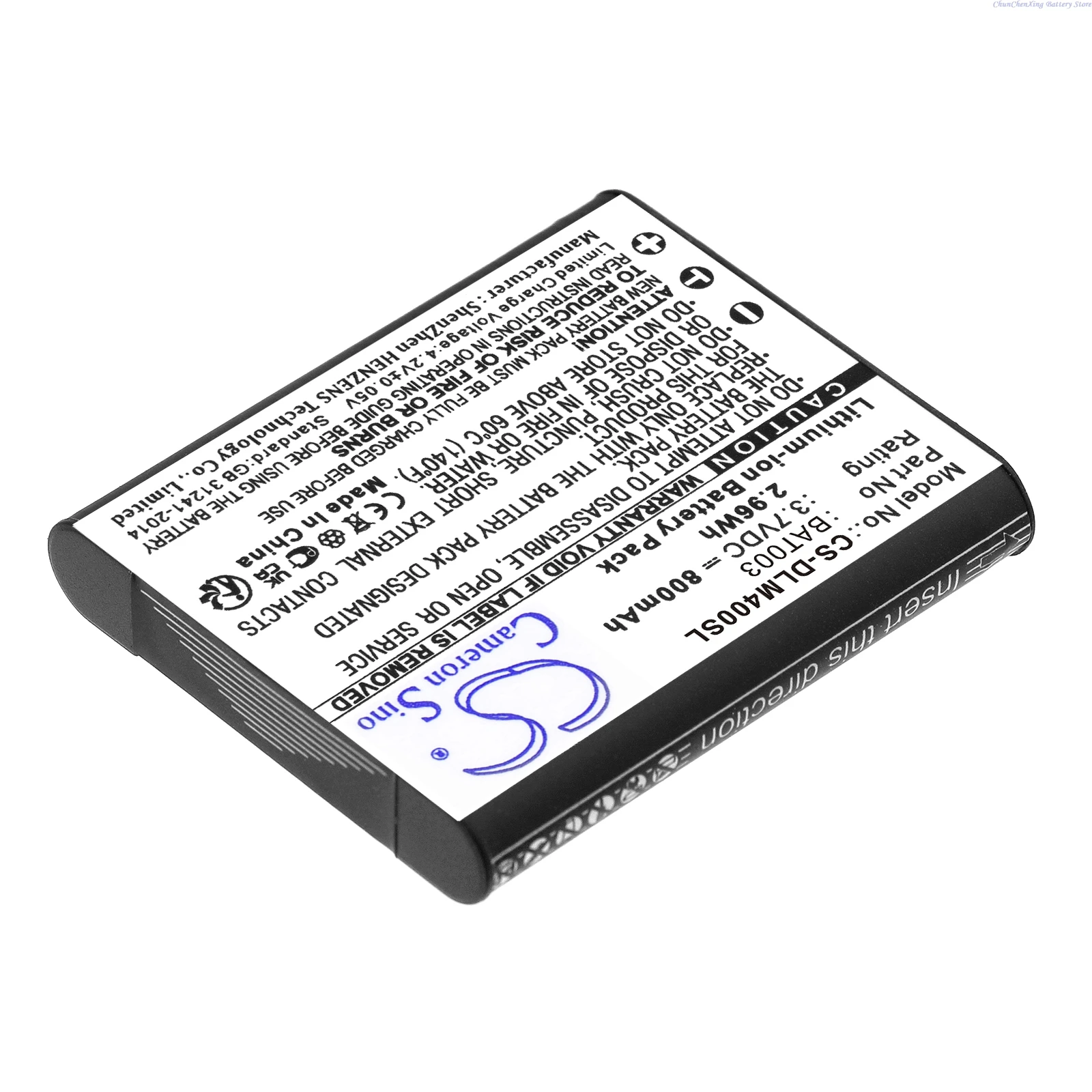 

Cameron Sino 3.7V 800mAh Replacement Paintball Gun Battery BAT003 for DLX Luxe TM40 X IDOL