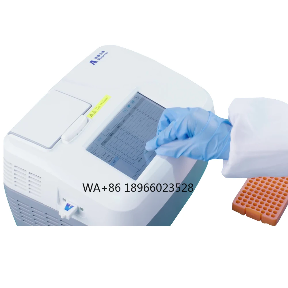 Analysis Touch Screen Metal Sperm Analyzer 16 Wells Pcr Machine