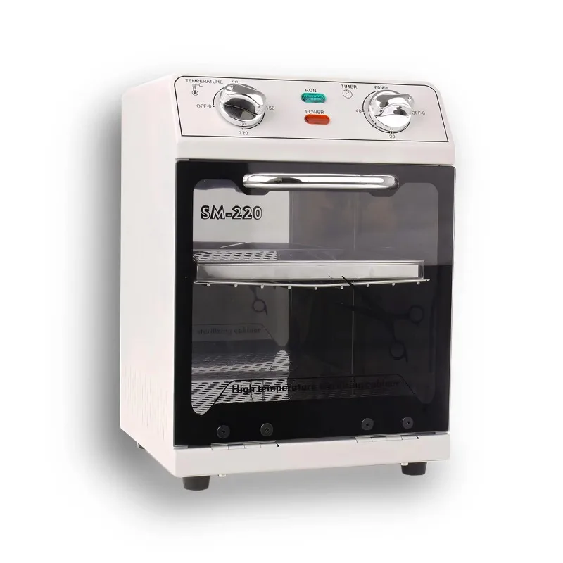 

High Temperature Stainless Steel Heating Cabinet Disinfection Cabinet Personal Care Tweezers Scissors Nail Tools For Salon Shop