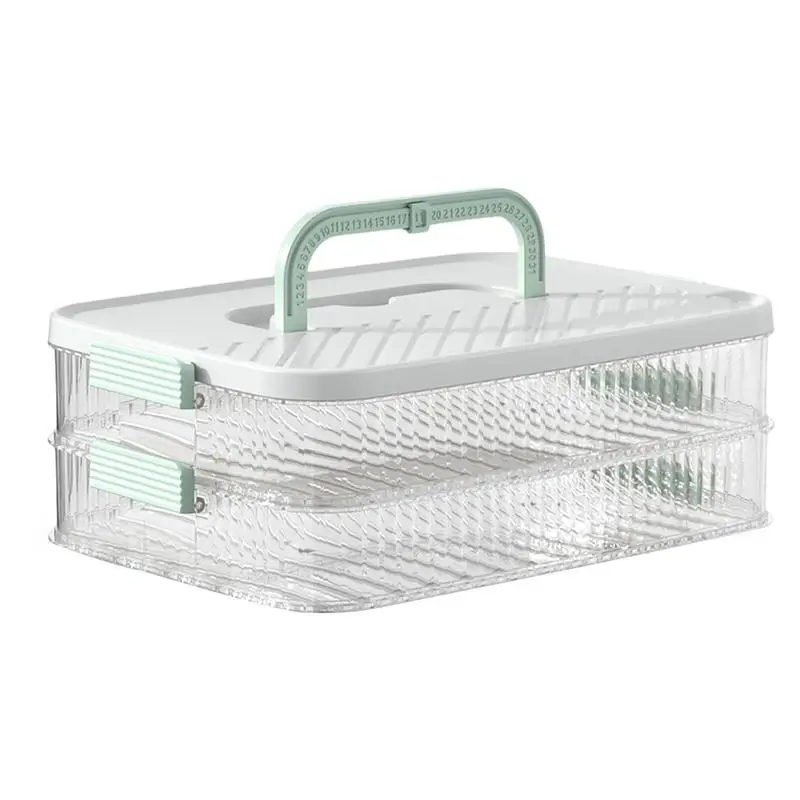 

Cheese Container For Refrigerator Multi-layer Food Storage Boxes Removable Stackable Cheese Keeper Box Airtight Deli Holder